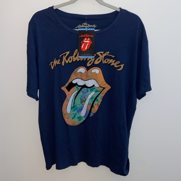 NWT The Rolling Stones graphic tee size large, 100% cotton, super soft - Picture 1 of 5